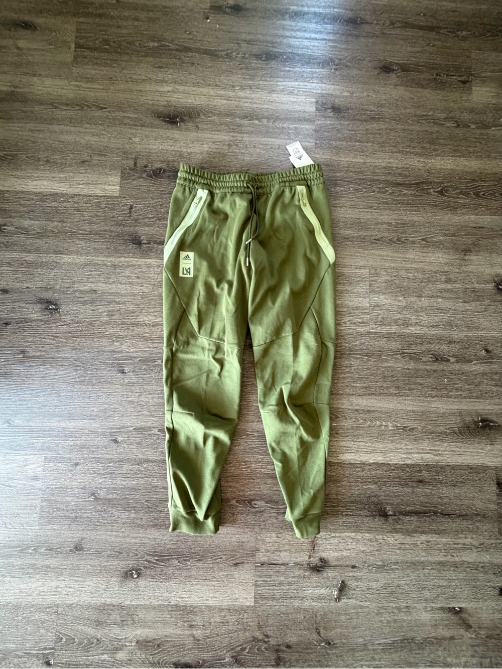 adidas Olive Green Men's Jogger Sweatpants